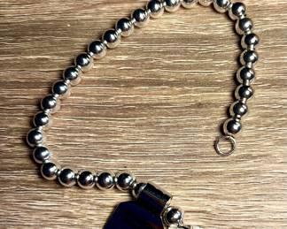 Sterling Silver Bead Bracelet