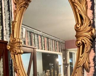 Vintage Gold Mirror