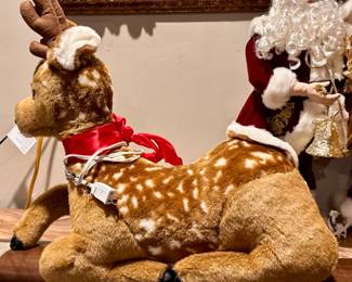 Christmas Rudolph Deer Plush Animated Motionette