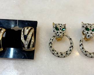 Leopard Earrings