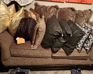 Sofa & Decorative Pillows