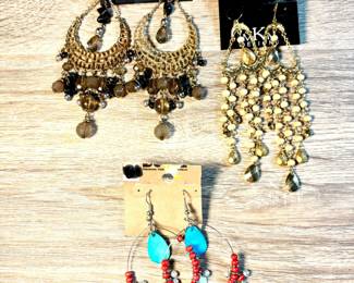 Beaded Dangling Earrings
