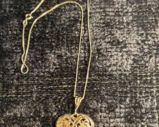 Sterling Silver Heart Necklace