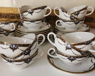 Limoges, LOTS of desert sets