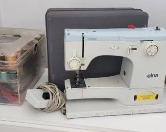 ELNA Elnasuper Sewing machine, made in Switzerland