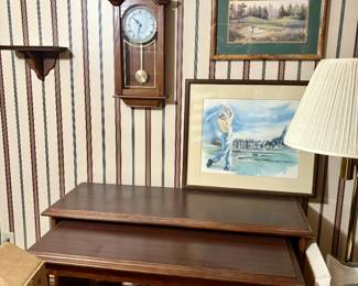 Office Desk (one slides under another)