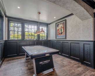 Geneva Home Basement Air Hockey Table