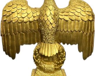 WWII German GOLD EAGLE STATUE