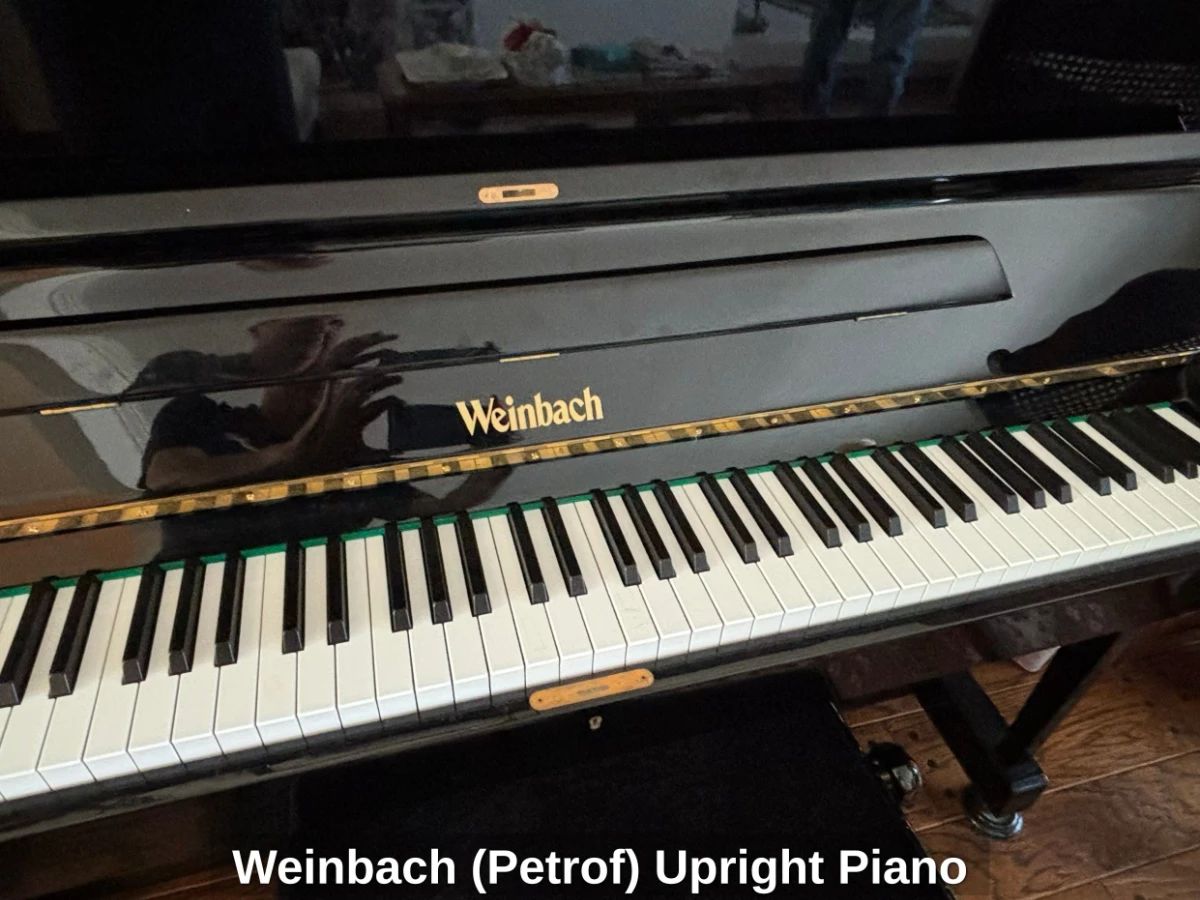 Weinbach Petrof Upright Piano