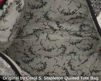 Original by Carol S. Stapleton Quilted Tote Bag second image