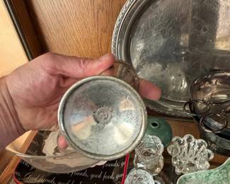 Victorian Oneida Silver Plated Footed Serving Bowl