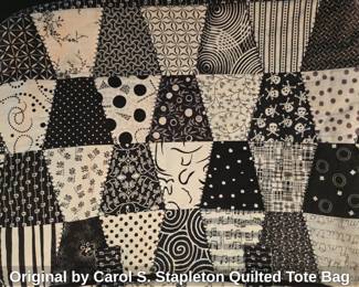 Original by Carol S. Stapleton Quilted Tote Bag