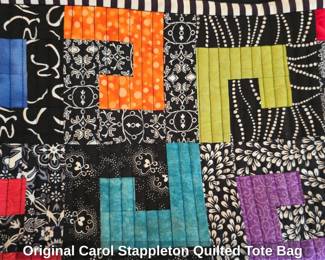 Original Carol Stappleton Quilted Tote Bag
