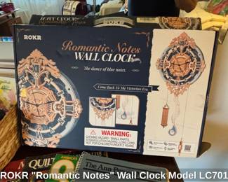 ROKR Romantic Notes Wall Clock Model LC