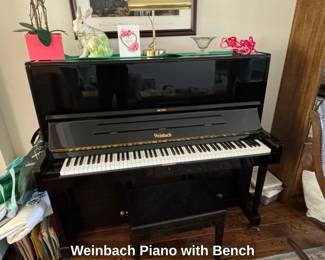 Weinbach Piano with Bench second image