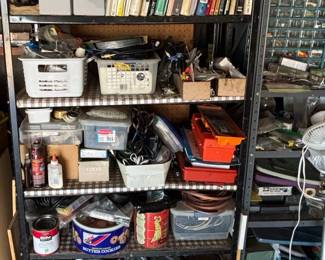 Assorted Books on Woodworking, Ham Radio, and Home Improvement