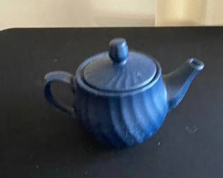 HandPainted Lighthouse Ceramic Teapot second image