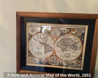 A New and Accvrat Map of the World,