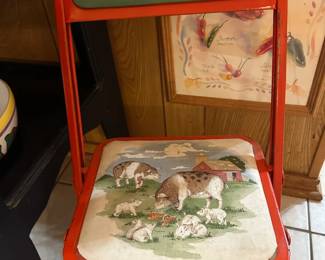 DECOR FOLDING CHAIR
