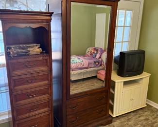 Armoire and Storage pieces