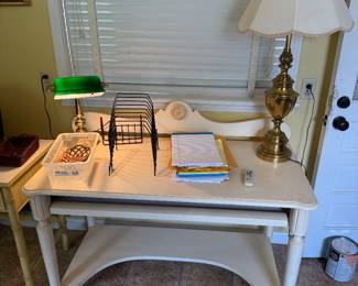 White Painted Desk
