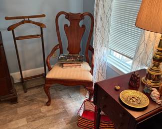Fine tables, Chairs, Butler Clothes Rack