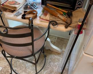 Laundry - table and barstool