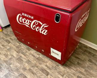 Original Coke Cooler In Working Condition From Okolona Store