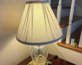 Waterford Crystal Seahorse Lamp