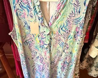 Lilly Pulitzer Sleeveless V-Neck Dress