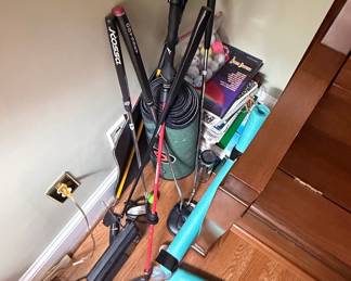 Odyssey Rossa Putter and Assorted Golf Clubs