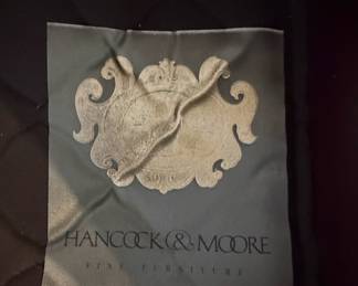Hancock & Moore Leather Wingback Recliner
