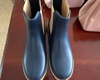 Lemon Jelly "Rainy" Ankle Rain Boots