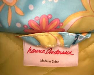 Hanna Andersson Floral Print Hooded Jacket