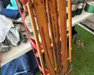 Vintage Flexible Flyer III Sled