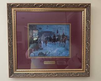 Winter Riders by Mort Künstler