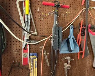Assorted Hand Tools and Hardware