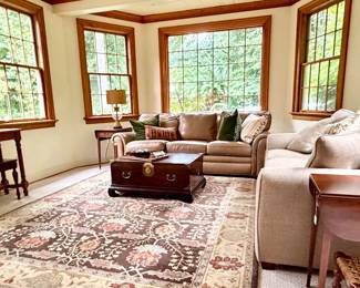 Beautiful rugs - this one is Pottery Barn