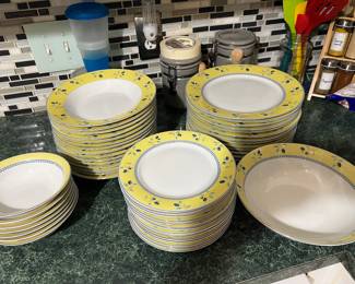 Royal Doulton - Blueberry dinner set