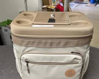 Soft Sided 26qt Roller Cooler Tan - Embark