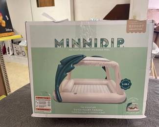 MINNIDIP Tanning Pool and Canopy Float