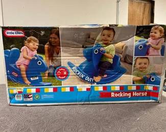 Little Tikes Rocking Horse Blue