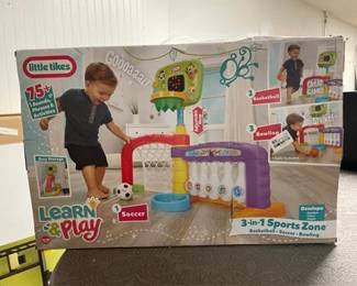 Little Tikes Learn and Play 3-in-1 Sports Zone