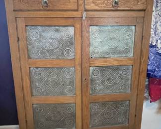 Antique pie safe