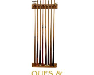 Pool Table Cues only sold with the table