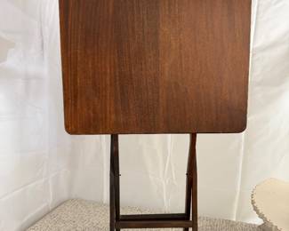 Wood Square Upright Folding table