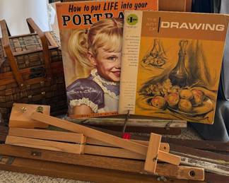 Art Drawing Books, easel parts