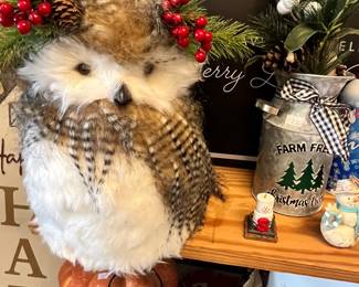 A CHRISTMAS OWL??