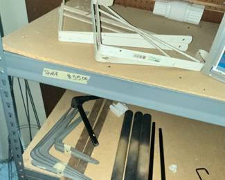 STEEL SHELF & SHELF BRACKETS