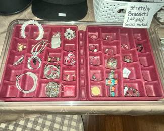 RINGS, EARRINGS